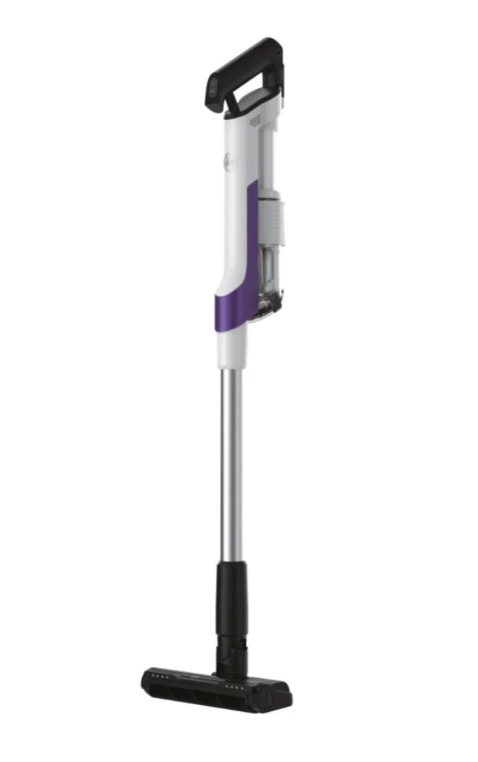 Ⓜ️🔵🔵🔵 Hoover HF202P 011 - [📦🚨Spedizione immediata!🚚💨] Scopa elettrica senza filo HF2 Senza sacco, SECONDA BATTERIA INCLUSA!, funzioni per animali domestici, capienza 1 lt, 14.4 V, durata batteria fino a 40 min, ricarica in 3,5 h, viola