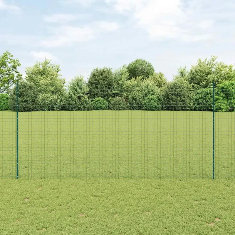 Palo per recinzione interrato 22 pz Verde 200 cm 3335924